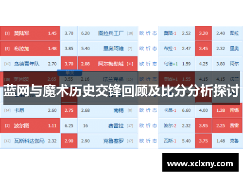 蓝网与魔术历史交锋回顾及比分分析探讨